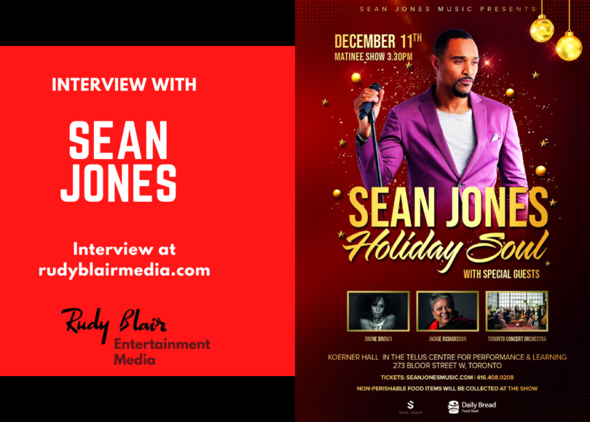 Intv w Juno Award Winner Sean Jones on Upcoming Concert “Sean Jones Holiday Soul”