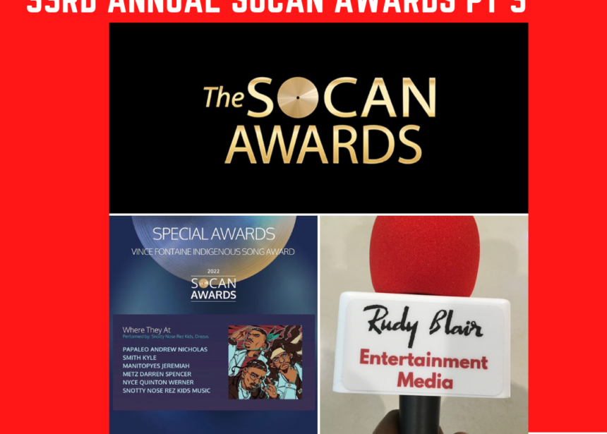 Intv w Honourees and Attendees at the 33rd Annual Socan Awards PT 3