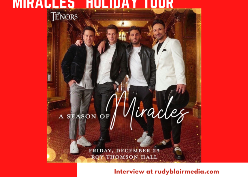 Intv w Victor Micallef & Mark Masri of The Tenor on new tour “A Season of Miracles”