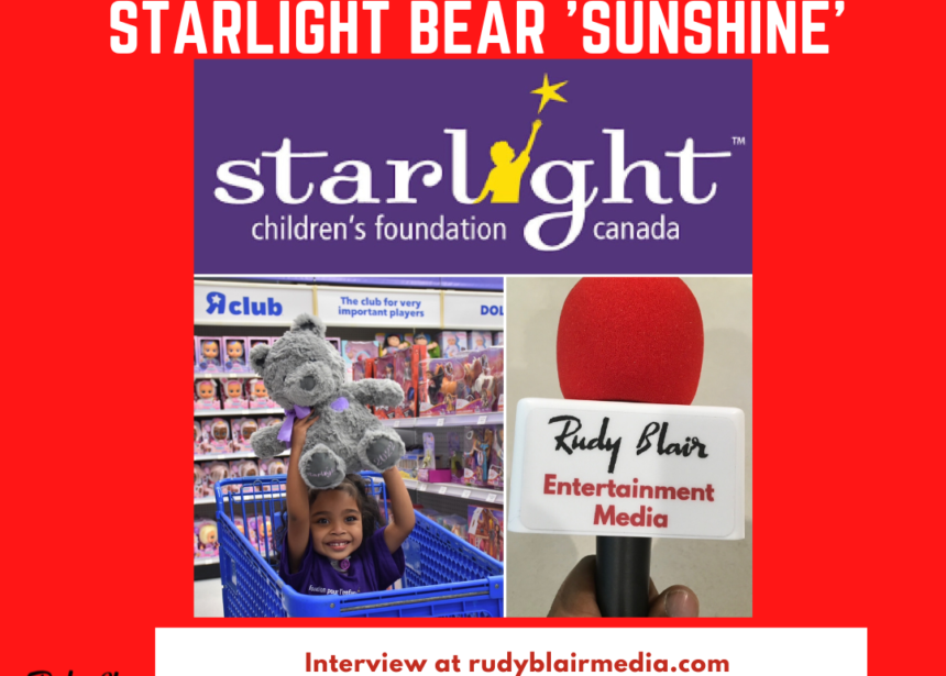 Intv w Executive Director Trevor Dicaire on14th Anniversary Collectible Starlight Bear, Sunshine