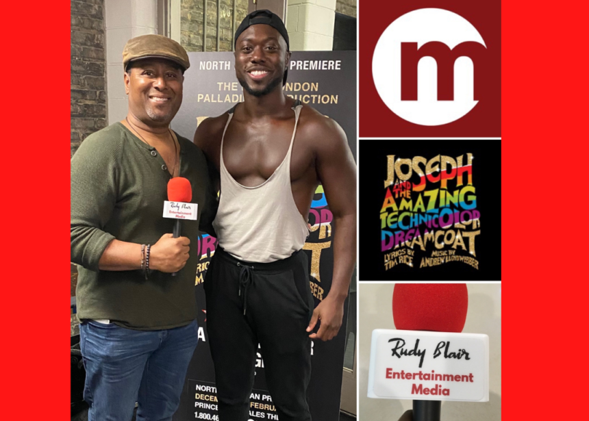 Intv w Actor Tosh Wanogho Maud (Pharaoh) on Joseph and the Amazing Technicolor Dreamcoat Mirvish