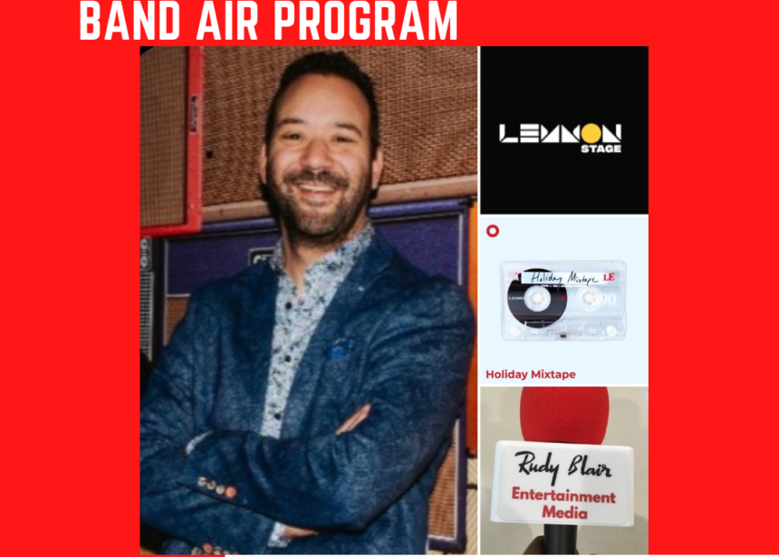 Intv w Michael Scriven on Lemmon Holiday Mixtape benefitting MusiCounts Band Air Program