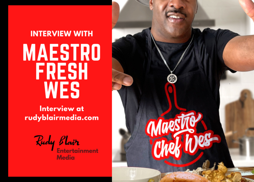 Intv w 2023 Juno Award Nominee Maestro Fresh Wes on his Fibe TV1 cooking show “Maestro Chef Wes