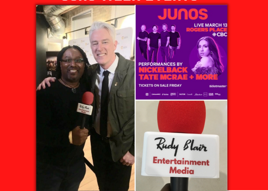 Intv w Allan Reid Juno Week Events including The Juno Cup, Juno Songwriters Circle & The Juno Awards