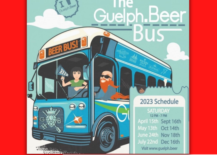 Intv w Amber Weimer on the only Beer Bus Tour in Canada, “The Guelph Beer Bus”