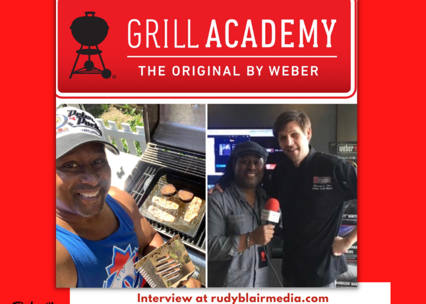 Interview w Weber Grills Canada Chef Michael P Clive on Spring/Summer BBQ Season