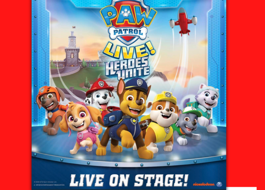 Interview w Michael Thompson on PAW Patrol Live! “Heroes Unite” at Toronto’s Meridian Hall