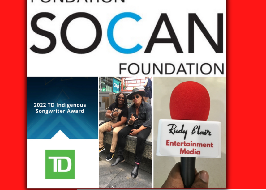 Intv w Logan Staats on becoming recipient of The SOCAN Foundation’s TD Indigenous Songwriter Award