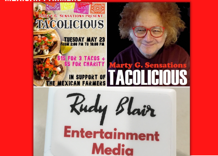 Intv w Celebrity Food Personality Chef Marty Galin on his charity event Tacolicious