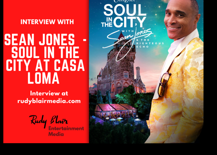 Intv w Juno Award Winner Sean Jones On Returning to Toronto’s Iconic Casa Loma w “Soul in the City”