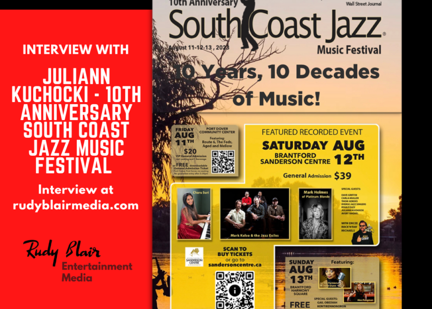 Interview with Juliann Kuchocki on 10th Anniversary South Coast Jazz Music Festival