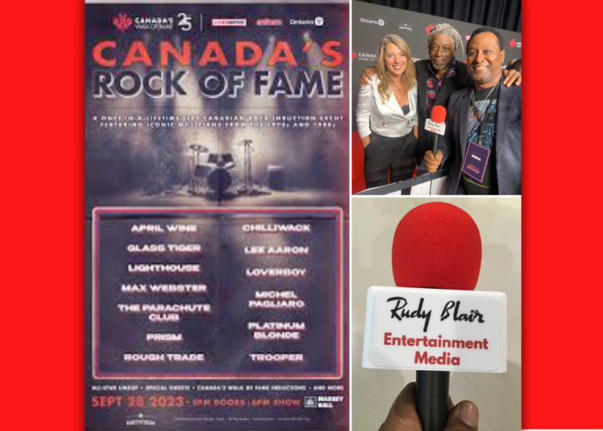 Intv w Jeffrey Latimer, Erica Ehm, Michael Williams, Steve Anthony ,Monika Deol & Jeanne Beker on  Canada’s Rock of Fame/CWOF25