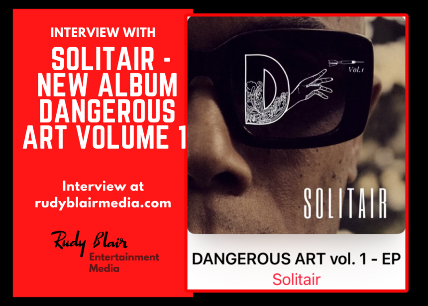 Intv w  JUNO Award nominated artist Solitair on releases his new album Dangerous Art Volume 1