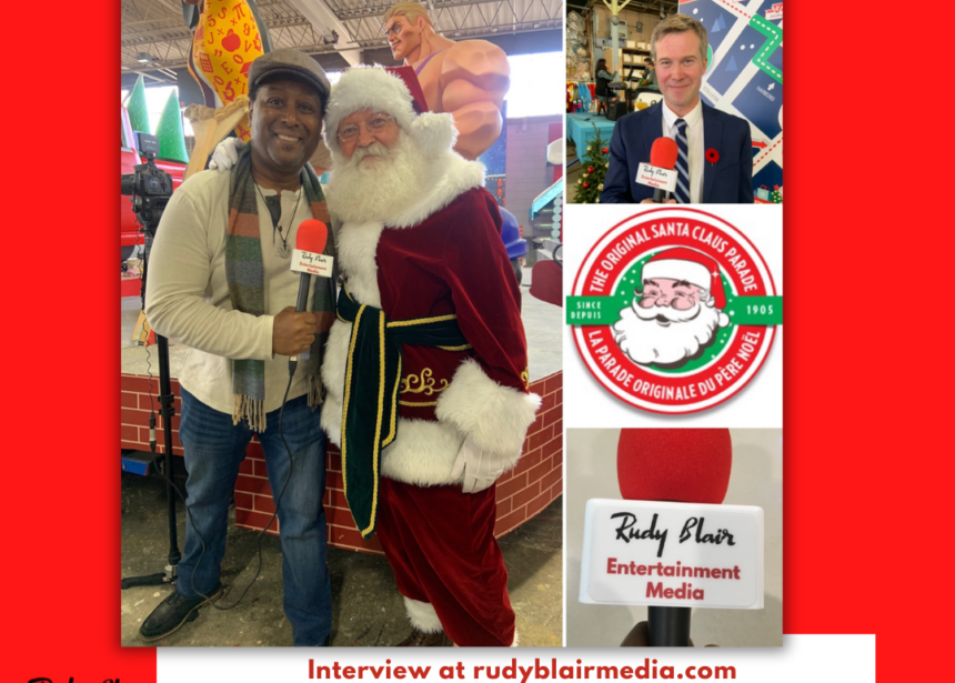 Intv w Clay Charters & Santa Claus on 119th Edition of Original Santa Claus Parade in Toronto