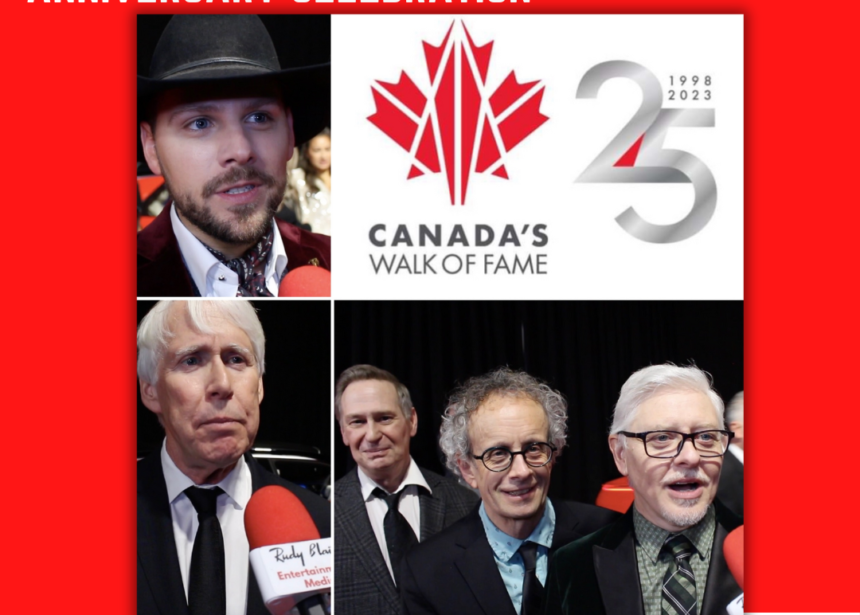 Intv w Kids In The Hall, Brett Kissel & Stephen Stohn at the 2023 Canada’s Walk of Fame 25th