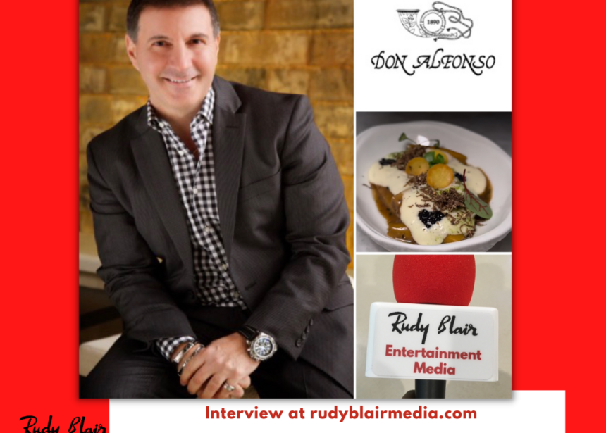 Intv w Nick Di Donato on Don Alfonso 1890 Toronto named in Best Italian Restaurant in the World 2023