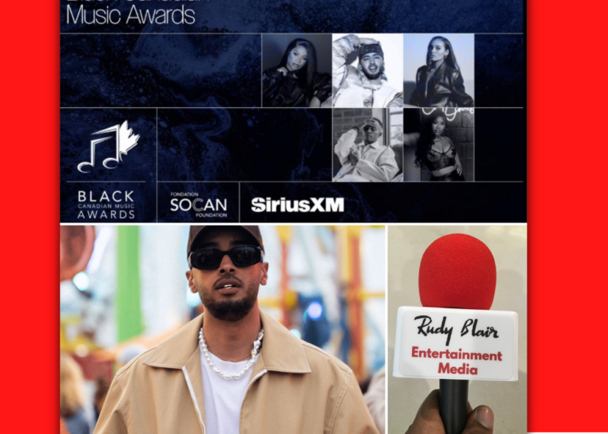 Intv w Canadian Rap, Pop and R&B Artist NAIIM on the Fourth SiriusXM Black Canadian Music Awards(SOCAN Foundation)