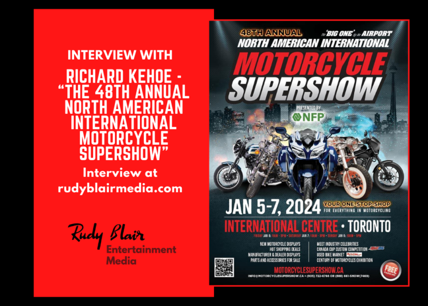 Intv w Richard Kehoe on “The 48th Annual North American International Motorcycle SUPERSHOW”