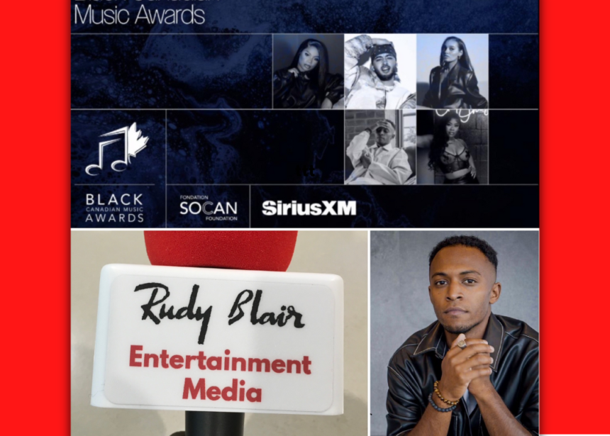 Intv w Myles Castello on the Fourth SiriusXM Black Canadian Music Awards SOCAN Foundation