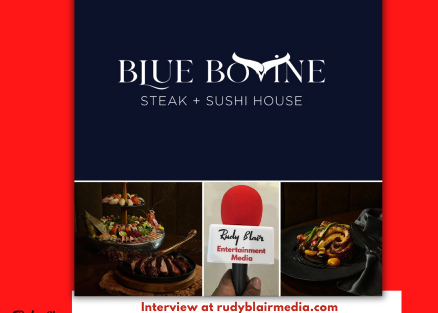 Interview with James Peden on Blue Bovine Steak + Sushi House in Toronto