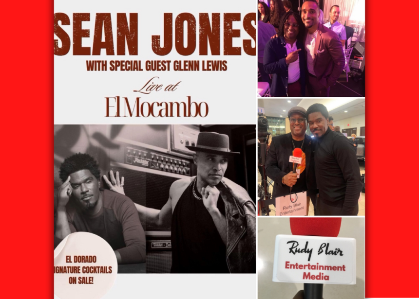 Intv w Juno Award Winner Sean Jones “LIVE at El Mocambo” w Special Guest Glenn Lewis