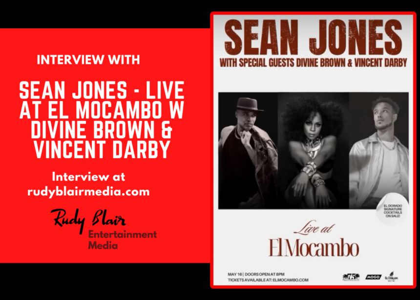 Intv w Juno Award Winner Sean Jones Live At El Mocambo w Divine Brown & Vincent Darby