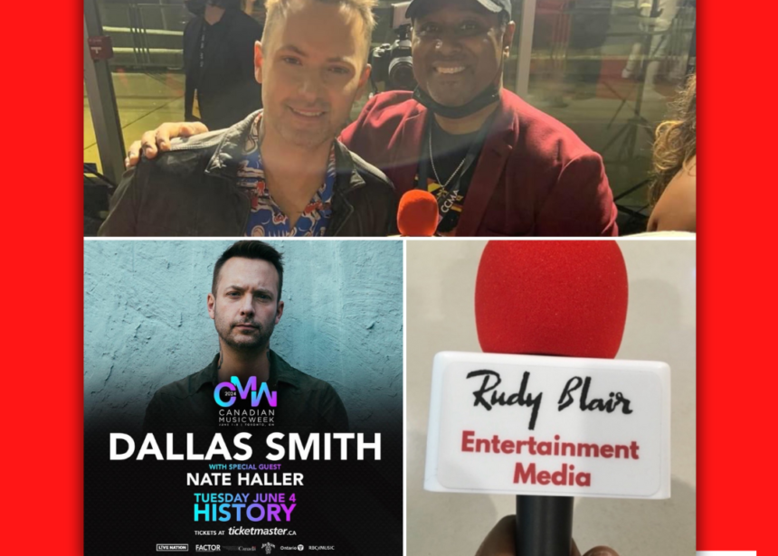 Intv w Multi CCMA winner Dallas Smith on CMW concert at History & new self titled album