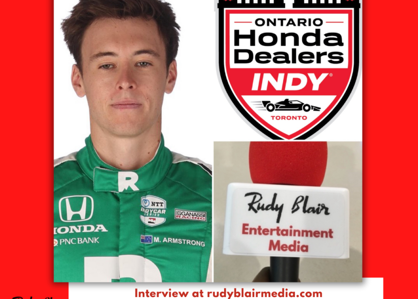 Intv w New Zealand Motor Racing Driver Marcus Armstrong on 2024 Ontario Honda Dealers Indy