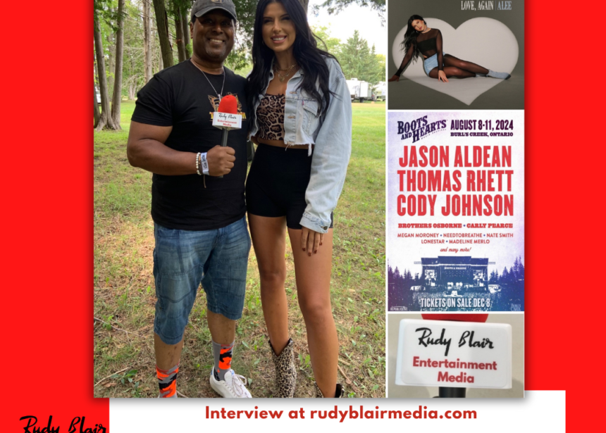 Intv w Country Artist Alee On New Album “Love, Again” & Performing At Boots And Hearts 2024