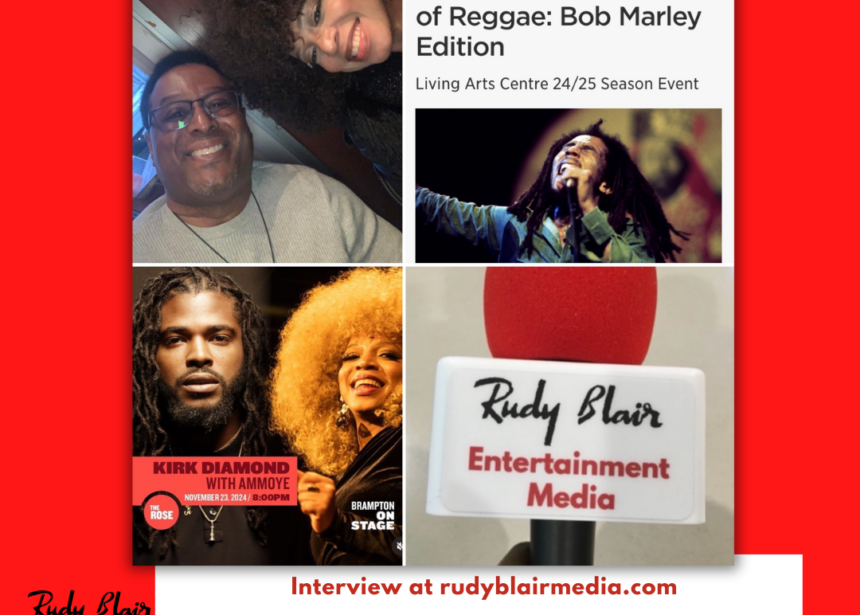 Intv w Multi Juno Award Nominee Ammoye On Tribute to the Legends of Reggae: Bob Marley Edition At Living Arts Centre