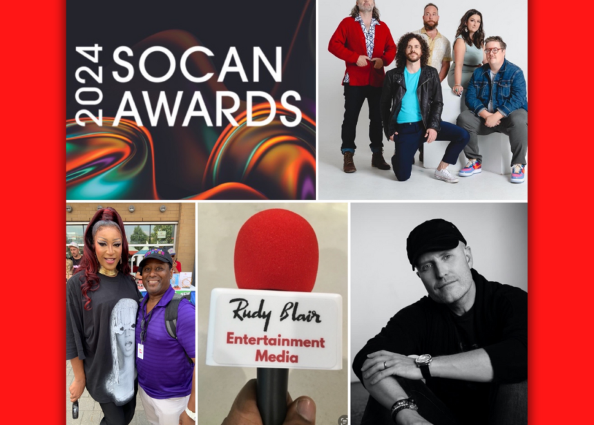 Intv w The Strumbellas ,Tynomi Banks & Andrew Lockington at the 34th Annual Socan Awards