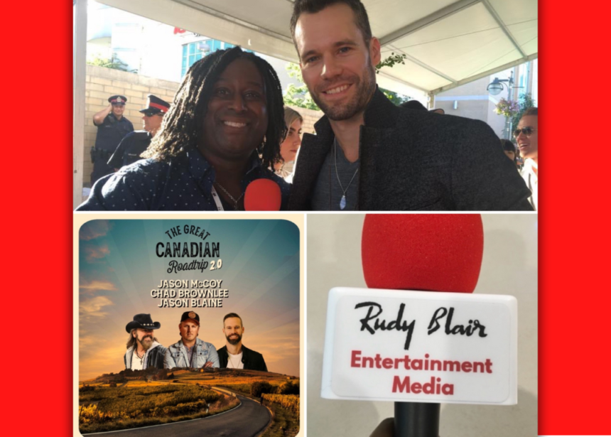 Intv w CCMA & Juno Nominee Chad Brownlee on The Great Canadian Roadtrip Tour 2.0 w Jason McCoy & Jason Blaine