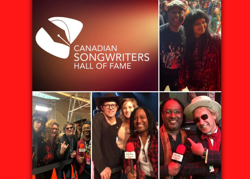 Intv w Harm and Ease, FeFe Dobson, Michael Wekerle & Whitehorse at Canadian Songwriters Hall of Fame 2024