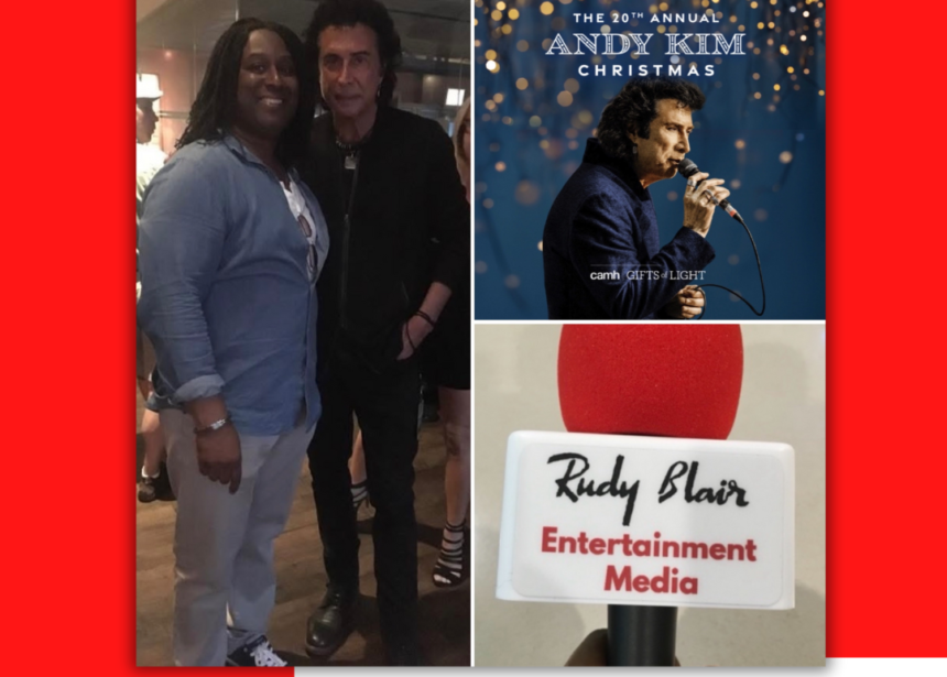 Intv w Andy Kim on 20th Annual Andy Kim Christmas supporting CAMH Gifts of Light at Massey Hall