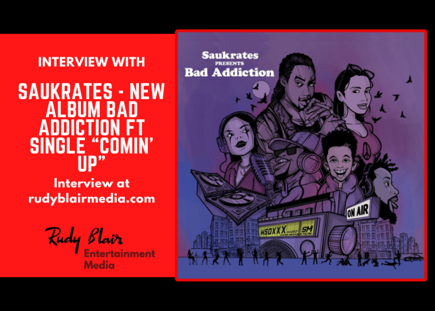 Interview w Canadian Hip Hop Legend Saukrates on New Album Bad Addiction FT Single “Comin’ Up”