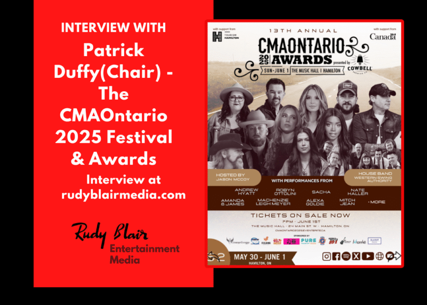 Interview w Patrick Duffy On The CMAOntario 2025 Festival & Awards