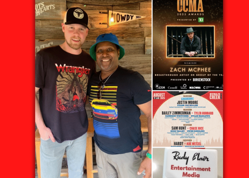 Intv w Zach McPhee On Performing At Boots & Hearts Music Festival And 2025 CCMA Nomination