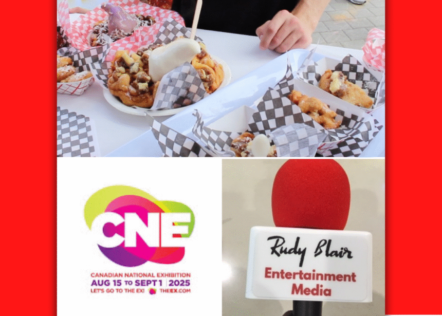 Intv w Max Legend Dairy On Butter Tart Funnel Cake At The Canadian National Exhibition 2025