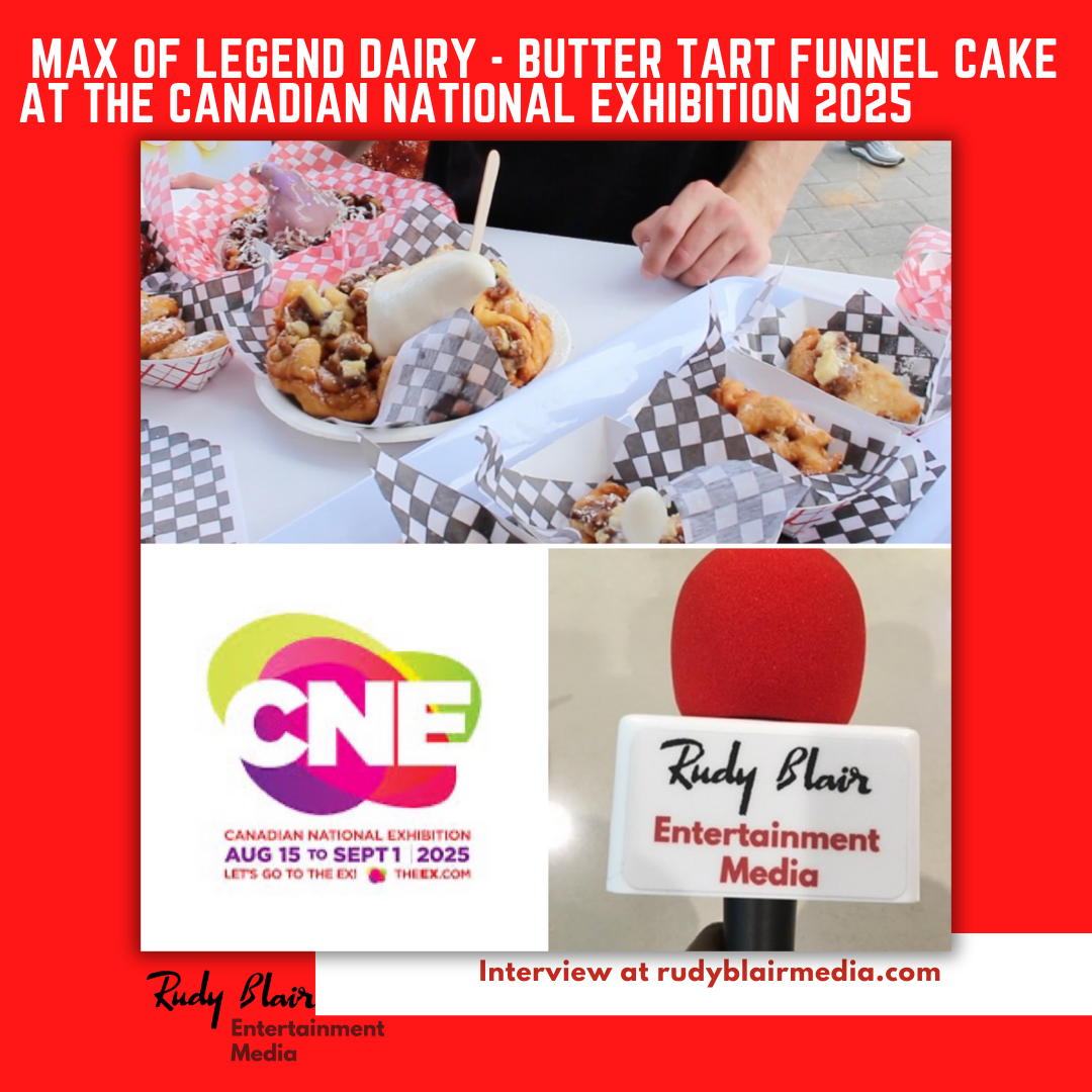 Intv w Max Legend Dairy On Butter Tart Funnel Cake At The Canadian National Exhibition 2025 Intv w Max Legend Dairy On Butter Tart Funnel Cake At The Canadian National Exhibition 2025