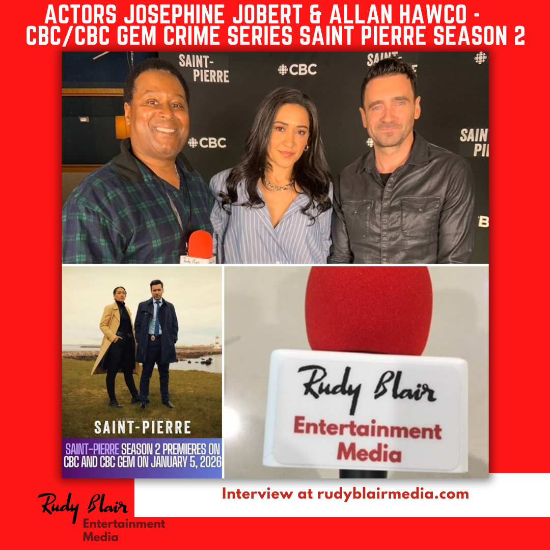 Intv w Actors Josephine Jobert & Allan Hawco On The CBC:CBC Gem Crime Series Saint Pierre Season 2 Intv w Actors Josephine Jobert & Allan Hawco On The CBC:CBC Gem Crime Series Saint Pierre Season 2