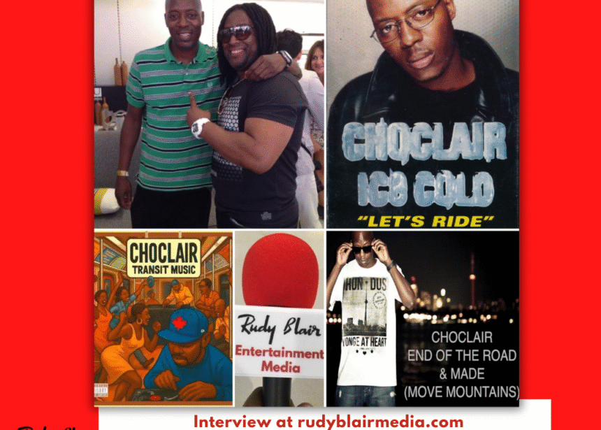 Intv w Juno Award Winner Choclair On His Career Including Lets Ride, Made(Move Mountains) Transit Music & AK-416