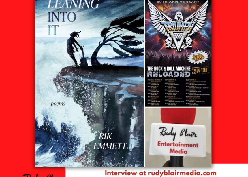 Interview w Rik Emmett Of Triumph On 2026 Tour & New Poetry Book “Leaning Into It”