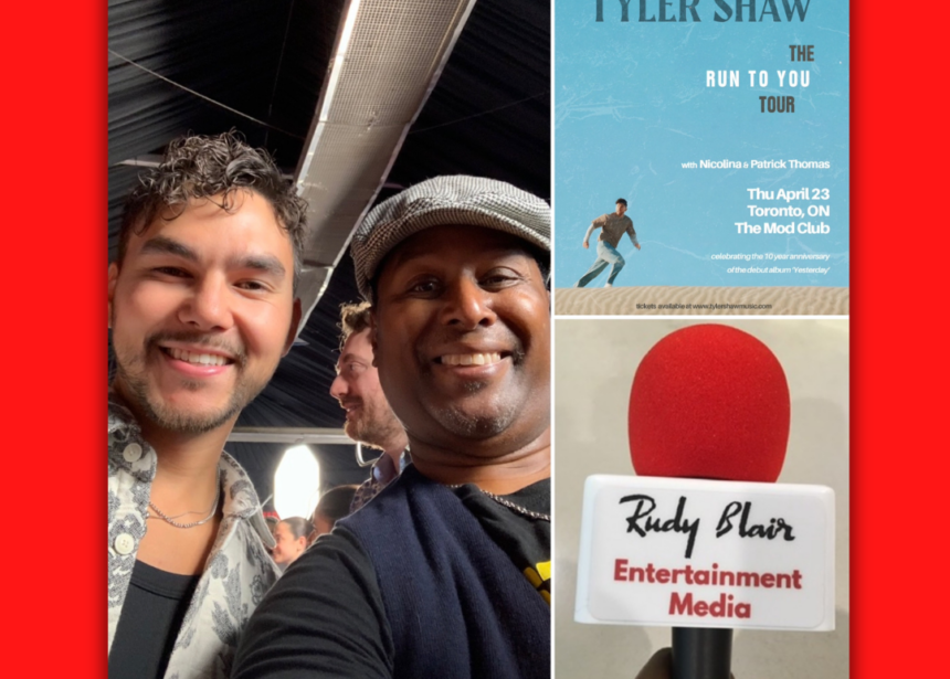 Intv w Tyler Shaw On Tour Including Toronto Mod Club Show, LP Anniversary & Latest Single “Run To You”