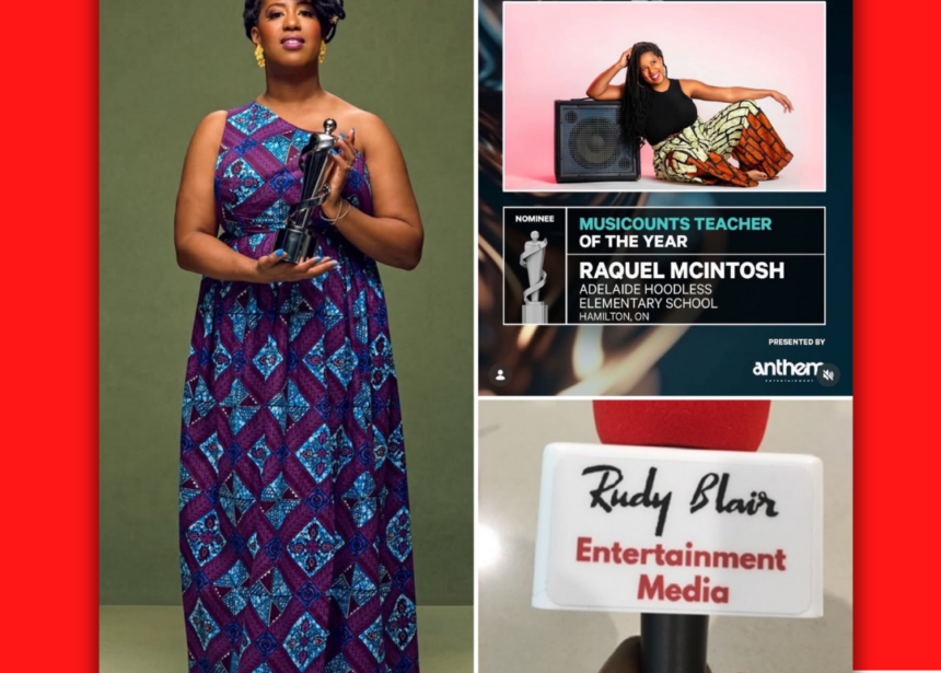 Interview w Raquel McIntosh On Winning The Juno Award MusiCounts Teacher Of The Year 2026