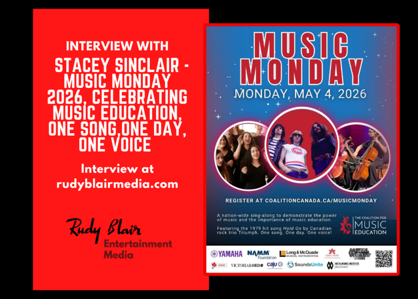 Intv w Stacey Sinclair On Music Monday 2026, Celebrating Music Education, One Song,One Day,One Voice