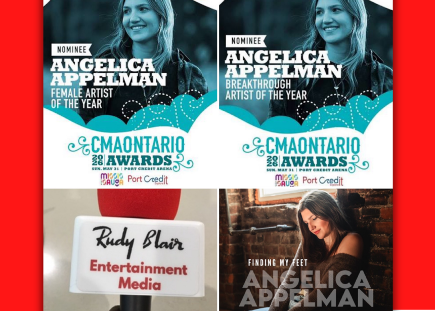 Intv w Canadian Country Artist Angelica Appelman On Her 2 CMAO Nominations Female & Breakthrough Artist Of The Year