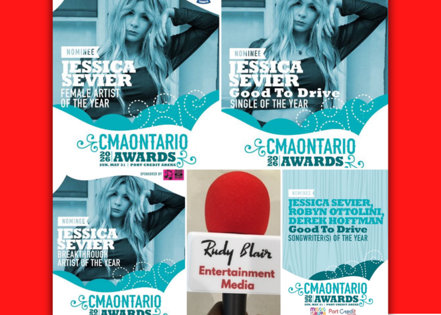 Intv w Canadian Country Artist Jessica Sevier On Her 4 CMAO Nominations, Female, Breakthrough, Single & Songwriter Of The Year