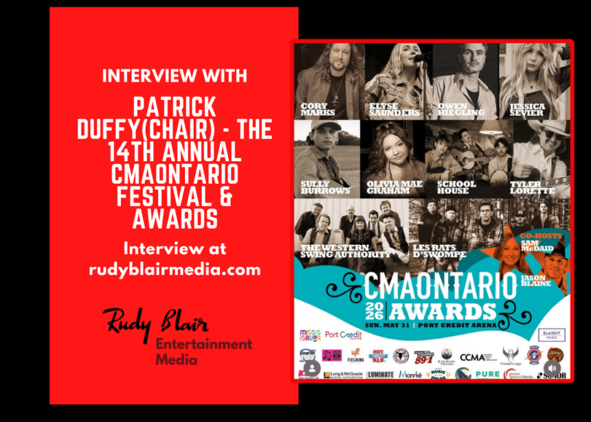 Interview w Patrick Duffy On The 14th Annual CMAOntario Festival & Awards