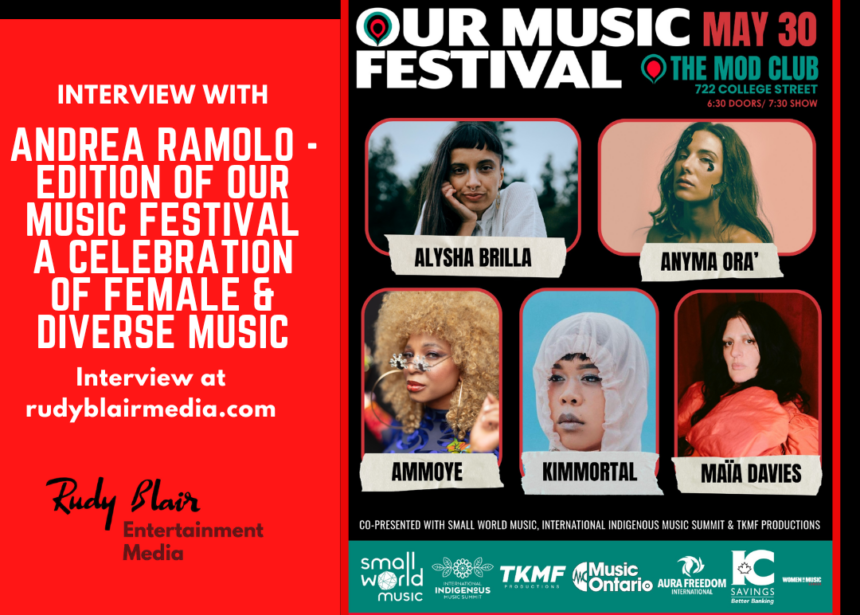 Intv w Andrea Ramolo On 3rd Edition Of Our Music Festival A Celebration of Female & Diverse Music
