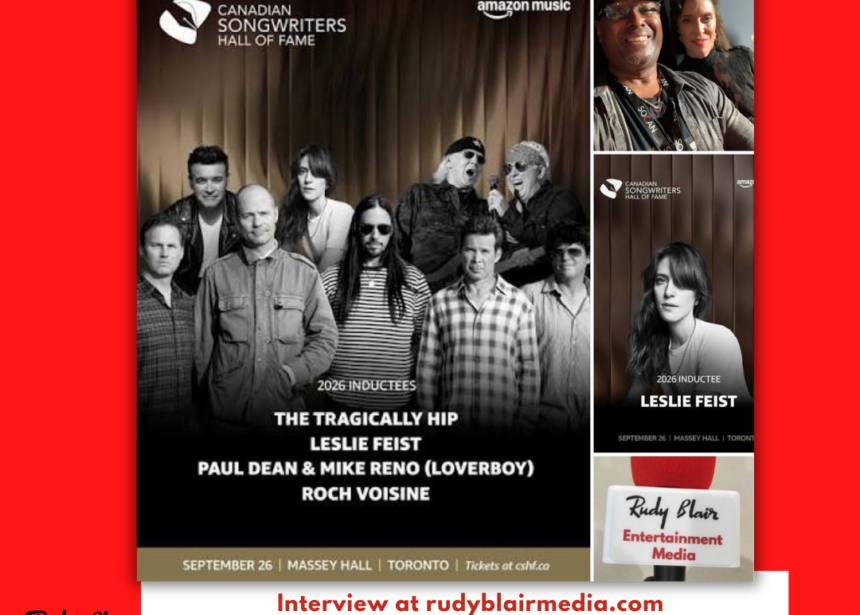 Intv w CSHF Exec Nick Fedor, Event CoHost George Stroumboulopoulos & Inductee Leslie Feist On The 2026 Canadian Songwriters Hall Of Fame Red Carpet Intv w CSHF Exec Nick Fedor, Event CoHost George Stroumboulopoulos & Inductee Leslie Feist On The 2026 Canadian Songwriters Hall Of Fame Red Carpet